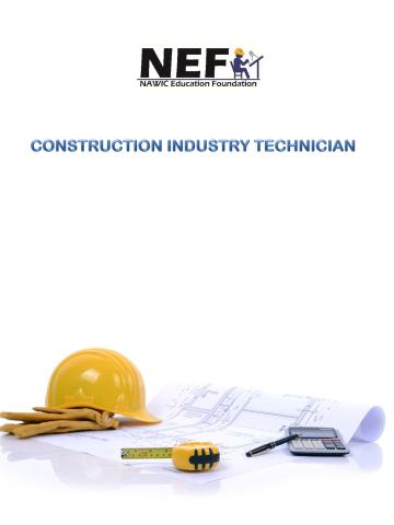 Cover of Construction Industry Technician (CIT)